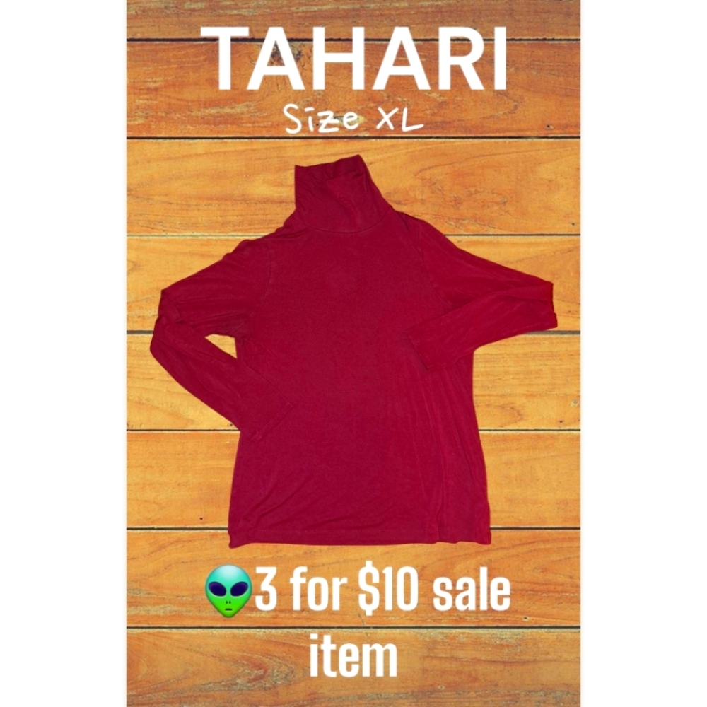 👽TAHARI XL TURTLENECK